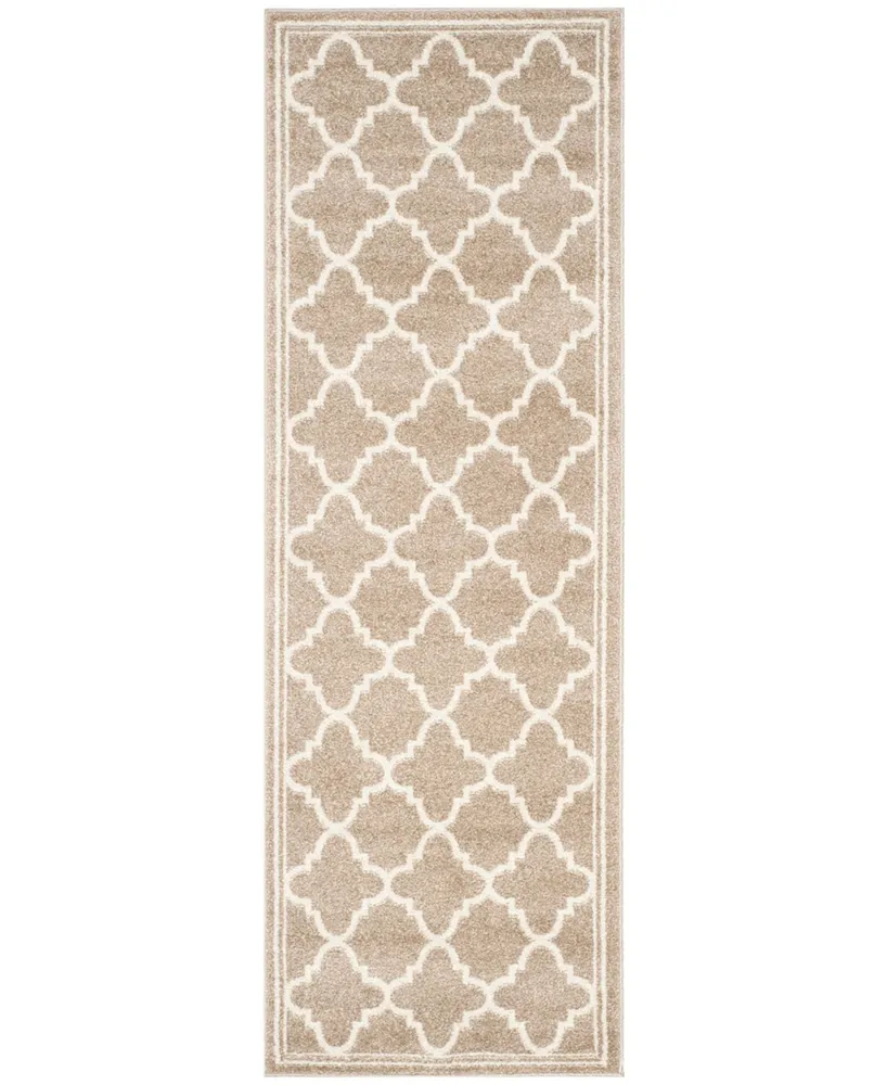 Safavieh Amherst AMT422 Wheat and Beige 2'3" x 7' Runner Area Rug