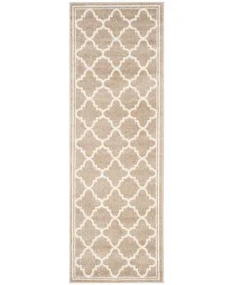 Safavieh Amherst AMT422 Wheat and Beige 2'3" x 7' Runner Area Rug