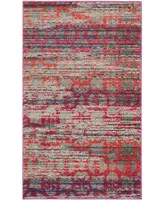 Safavieh Monaco MNC217 Gray and Multi 3' x 5' Area Rug