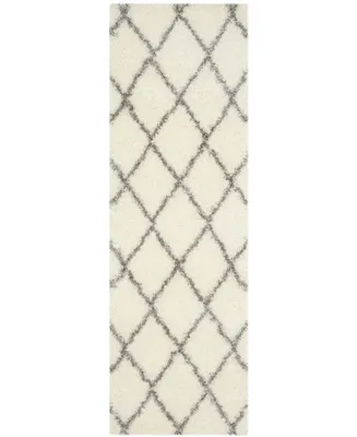 Safavieh Montreal SGM831 Ivory and Grey 2'3" x 7' Runner Area Rug