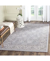 Safavieh Carmel CAR276 Light Blue and Ivory 5'1" x 7'6" Area Rug