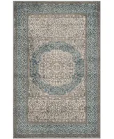 Safavieh Sofia SOF365 Light Gray and Blue 2'6" x 4' Area Rug