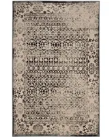 Safavieh Brilliance BRL506 Cream and Dark Gray 5'1" x 7'6" Area Rug