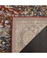 Safavieh Bijar BIJ632 Red and Royal 5'3" x 7'6" Area Rug