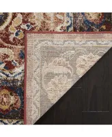 Safavieh Bijar BIJ648 Brown and Rust 5'3" x 7'6" Area Rug