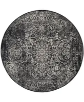 Safavieh Evoke EVK256 and 6'7" x 6'7" Round Area Rug