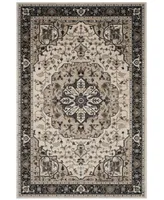 Safavieh Lyndhurst LNH334 Cream and Navy 6' x 9' Area Rug