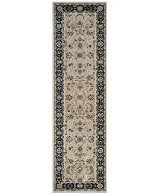 Safavieh Lyndhurst LNH340 Light Beige and Anthracite 2'3" x 8' Runner Area Rug