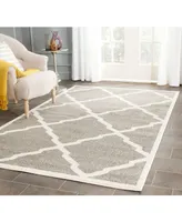 Safavieh Amherst AMT421 Dark Gray and Beige 5' x 8' Area Rug