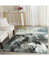 Safavieh Glacier GLA123 Blue and Multi 5'3" x 7'6" Area Rug