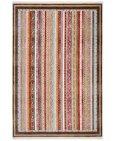 Safavieh Bokhara BOK137 Brown and Yellow 5' x 7'6" Area Rug