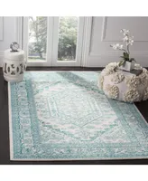 Safavieh Adirondack Ivory and Teal 5'1" x 7'6" Area Rug