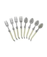 French Home Laguiole Cocktail or Dessert Spoons and Forks