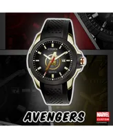 Marvel by Citizen Avengers Black Strap Watch 45mm