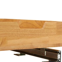 Household Essentials Glidez Wood 11.5" -Tier Sliding Cabinet Organizer