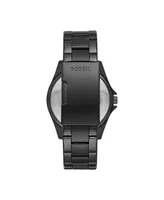 Fossil Women's Riley Black Stainless Steel Bracelet Watch 38mm