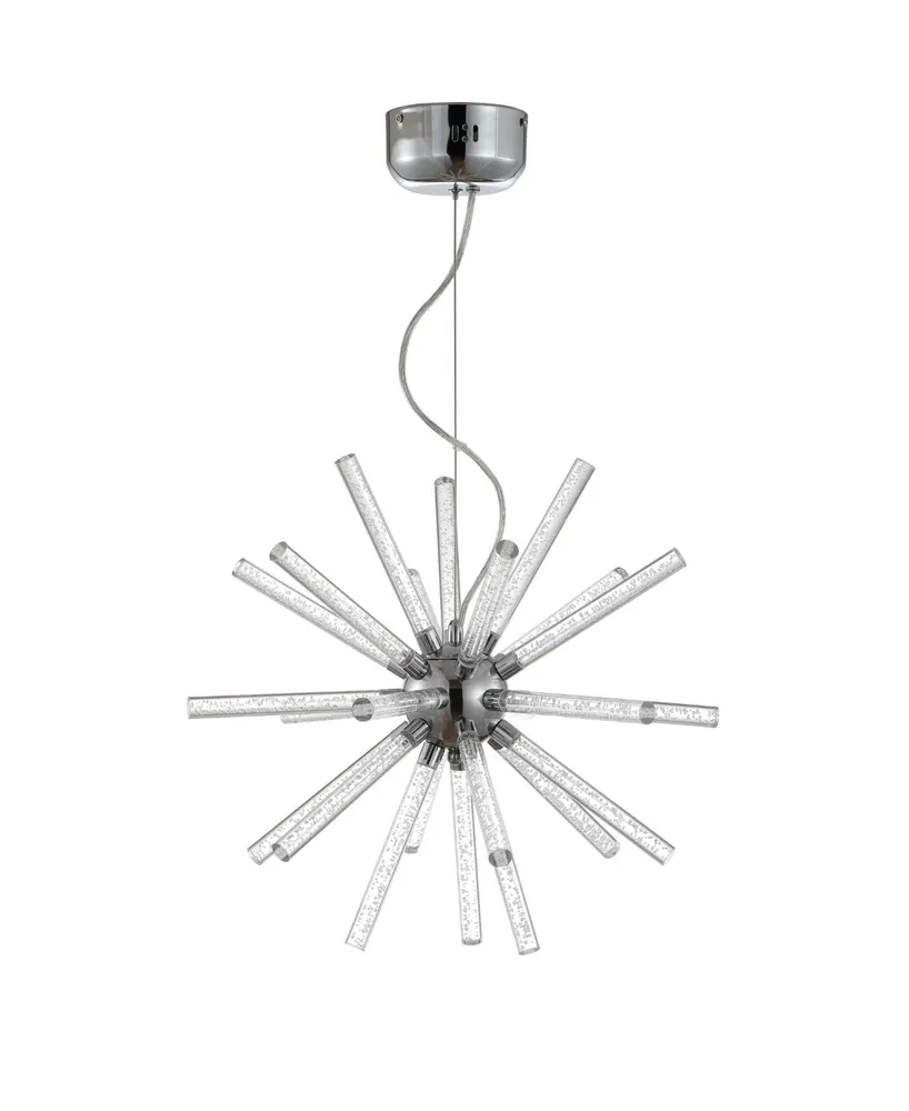 Jonathan Y Soyuz Adjustable Integrated Led Starburst Pendant