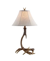 Jonathan Y Antler Rustic Resin Led Table Lamp