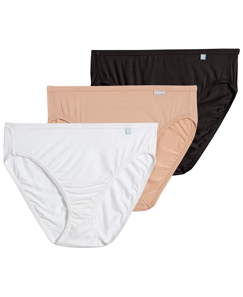 Jockey Elance Super Soft French Cut Underwear 3 Pack 2071