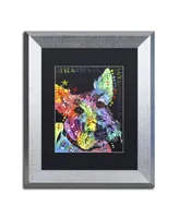 Dean Russo 'Scottish Terrier' Matted Framed Art - 14" x 11" x 0.5"