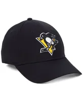 Authentic Nhl Headwear Pittsburgh Penguins Basic Flex Stretch Fitted Cap