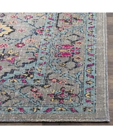 Safavieh Artisan ATN513 Light Gray and Light Blue 5'1" x 7'6" Area Rug