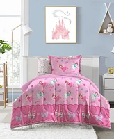 Dream Factory Kids Magical Princess Comforter Set, Twin