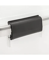 Iris 30.6qt Weatherpro Airtight Plastic Storage Bin with Lid and Seal and Secure Latching Buckles