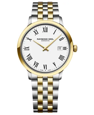 Raymond Weil Men's Swiss Toccata Two-Tone Stainless Steel Bracelet Watch 39mm