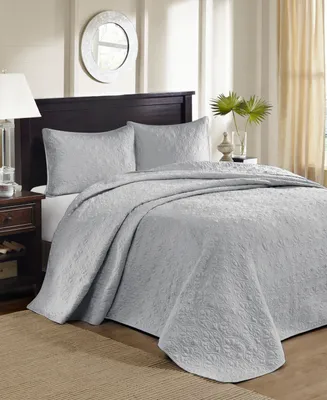 Madison Park Quebec Quilted 3-Pc. Bedspread Set, Queen