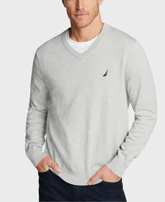 Nautica Men's Navtech Performance Classic-Fit Soft V-Neck Sweater