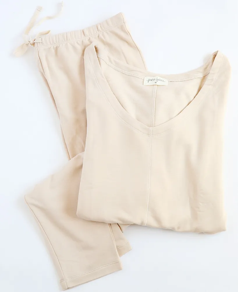 Nine Space Delilah Short Sleeve Loungewear Set