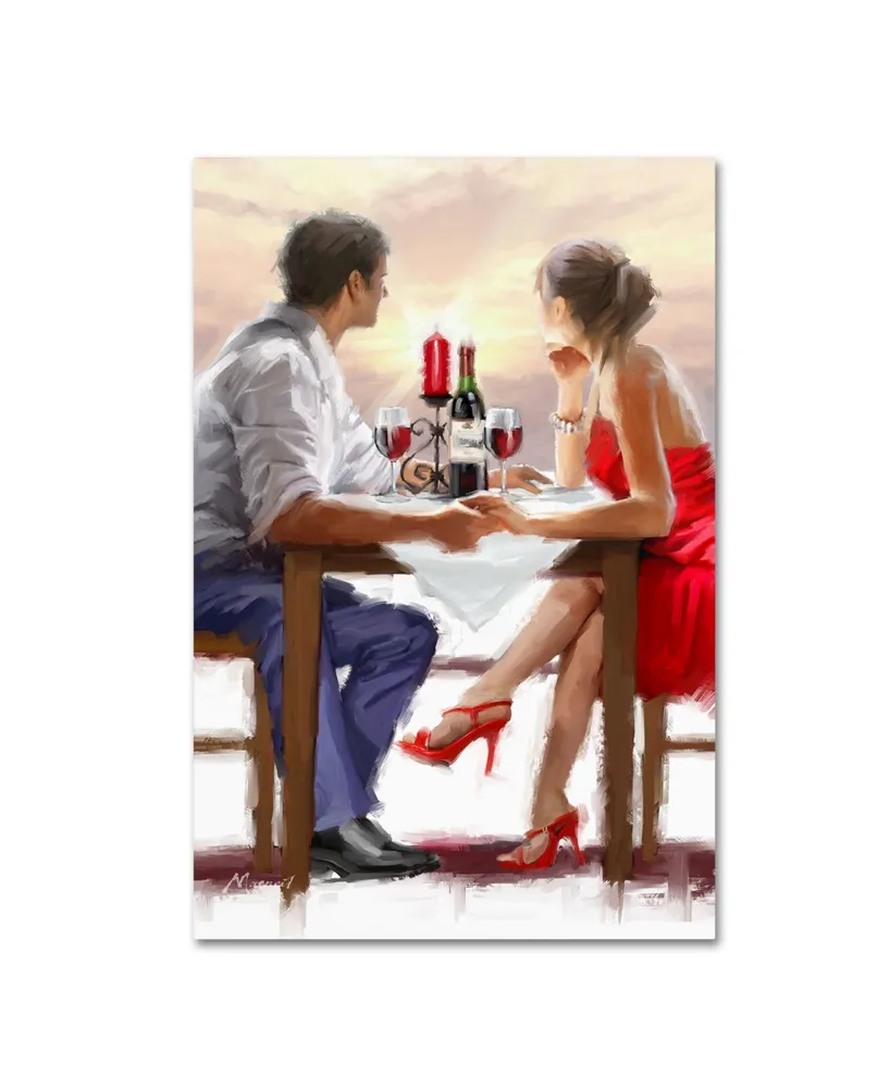 The Macneil Studio 'Valentine Sunset' Canvas Art - 32" x 22" x 2"