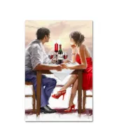 The Macneil Studio 'Valentine Sunset' Canvas Art - 32" x 22" x 2"