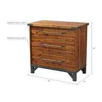 Lancaster 3-Drawer Dresser