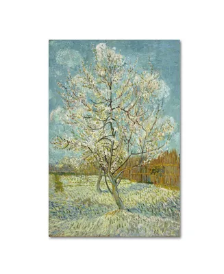 Van Gogh 'The Pink Peach Tree' Canvas Art - 47" x 30" x 2"