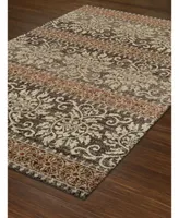 Dalyn Gala GA6 Chocolate 4'11" x 7' Area Rug