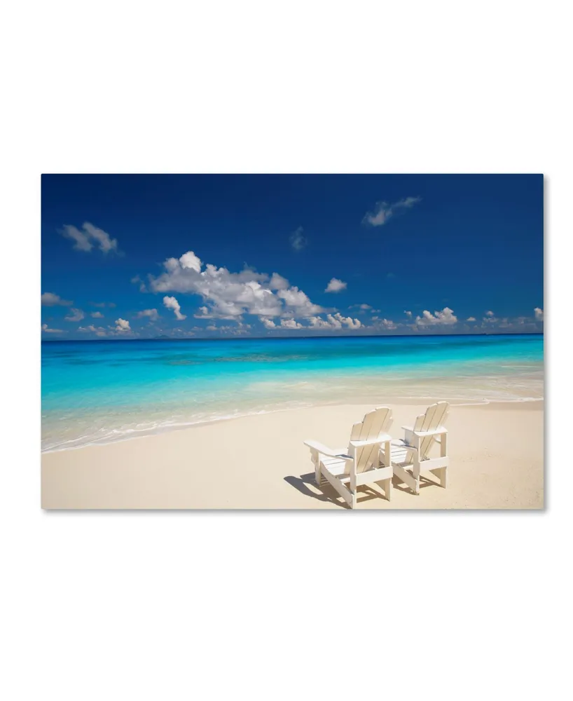 Robert Harding Picture Library 'Beach Couple' Canvas Art