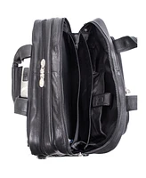 McKlein Gold Coast, 17" Patented Detachable -Wheeled Laptop Briefcase