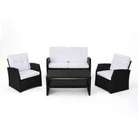 Sanger Outdoor 4pc Seating Set