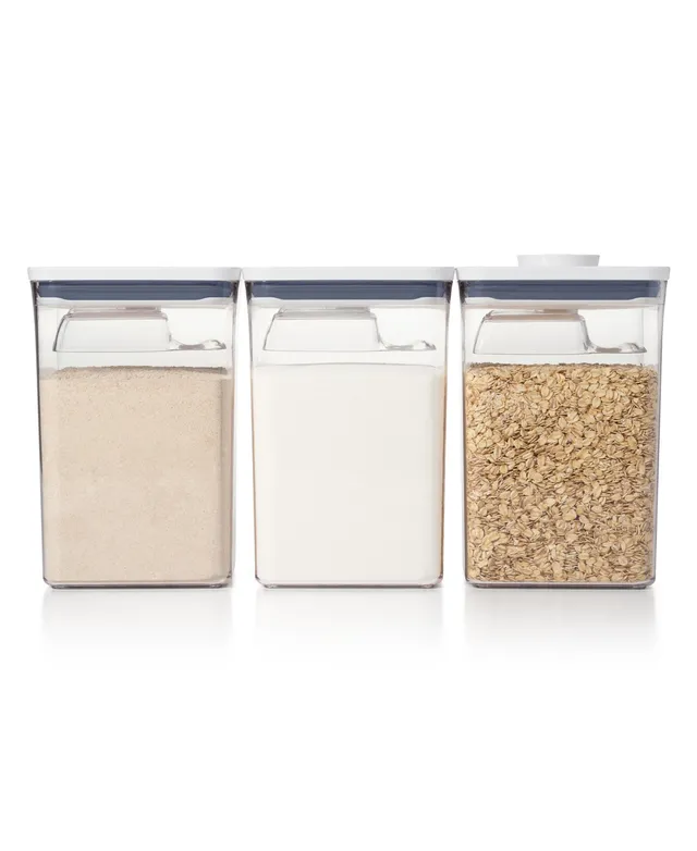 OXO Steel Pop Food Storage Containers, Set of 6 - Macy's