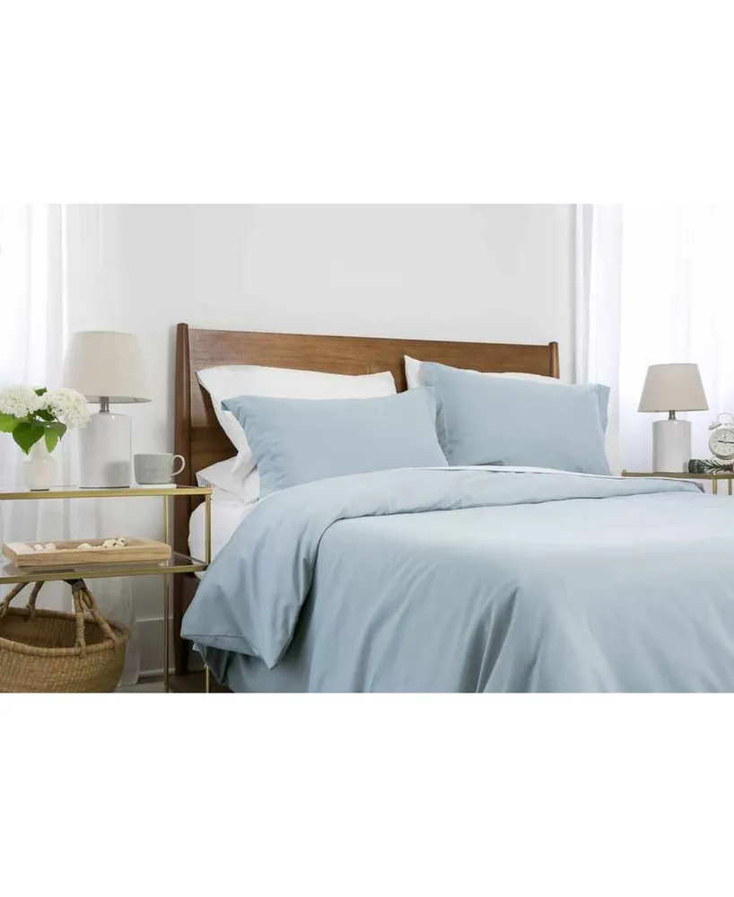 Southshore Fine Linens Ultra-Soft Solid Color 3-Piece Duvet Cover Set