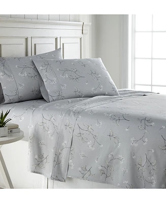 Southshore Fine Linens Forget Me Not 22" Extra deep, Pocket Cotton Sheet Set