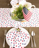 Americana Stars Print Table Runner 14" X 72"