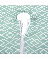 Outdoor Table Runner with Zipper 14" X 108"