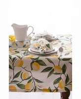 Lemon Bliss Print Table cloth 60" X 84"