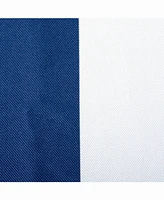 Nautical Blue Cabana Stripe Print Outdoor Napkin, Set of 6
