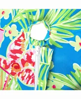 Summer Floral Outdoor Table cloth with Zipper 52" Round