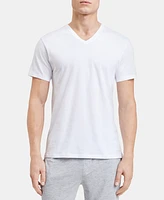 Calvin Klein Men's 5-Pk. Cotton Classics V-Neck Undershirts, Created for Macy's