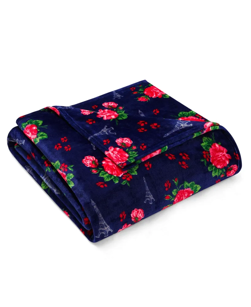 Betsey Johnson French Floral Passport Blanket